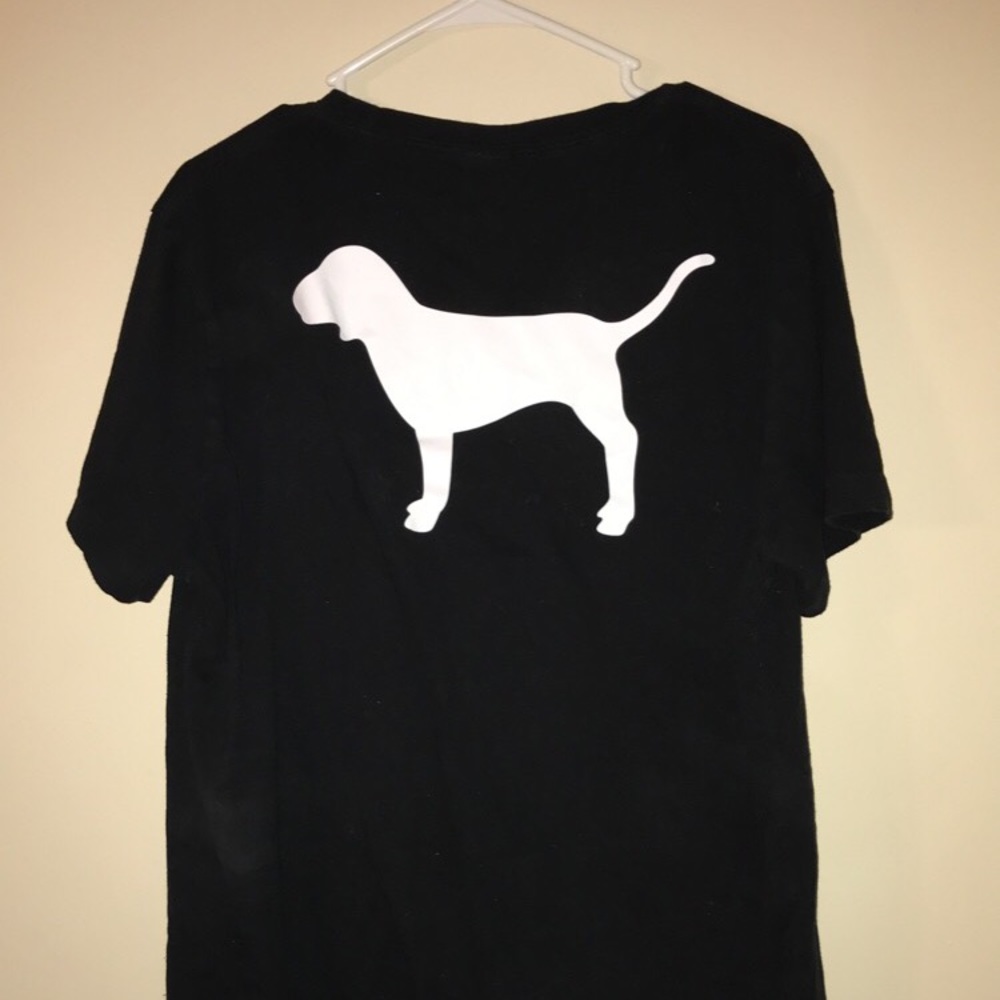 VS Pink Black T-Shirt